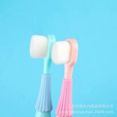 小雨伞万根软毛儿童牙刷单只装