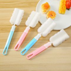 塑料加长可拆卸海绵杯刷